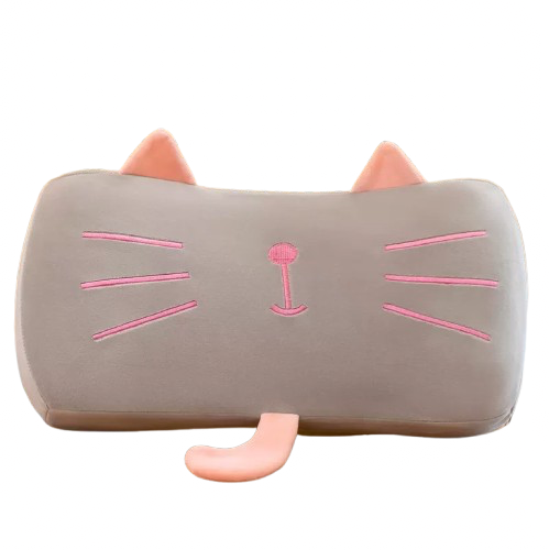 Kitty Cute Lumbar Travel Pillow