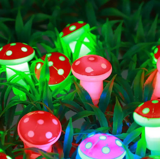 Mushroom Glow String Lights