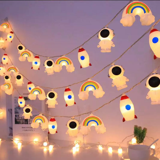 Rainbow Glow String Lights