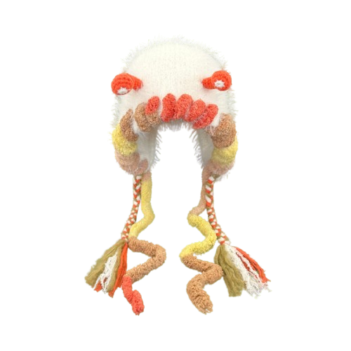 White Bug Out Hat