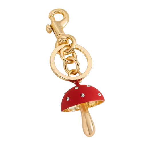 Mushroom Keychain