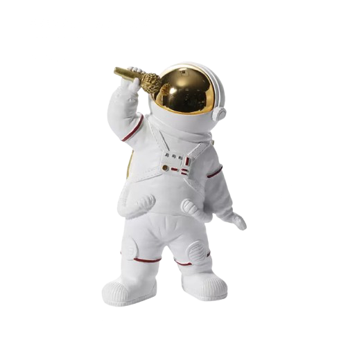 Karaoke King! Astronaut Figurine