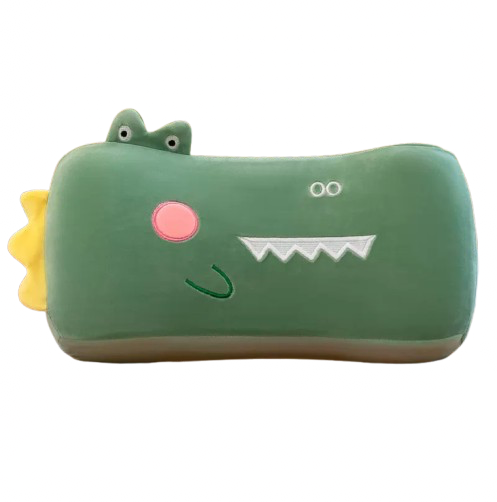 Happy Dino Travel Lumbar Pillow