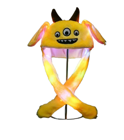 Light Me Up Alien Costume Hat