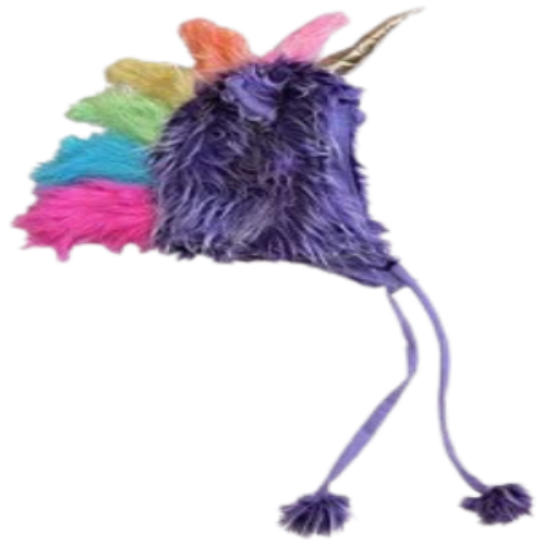 Unicorn Fuzz Fun Hat